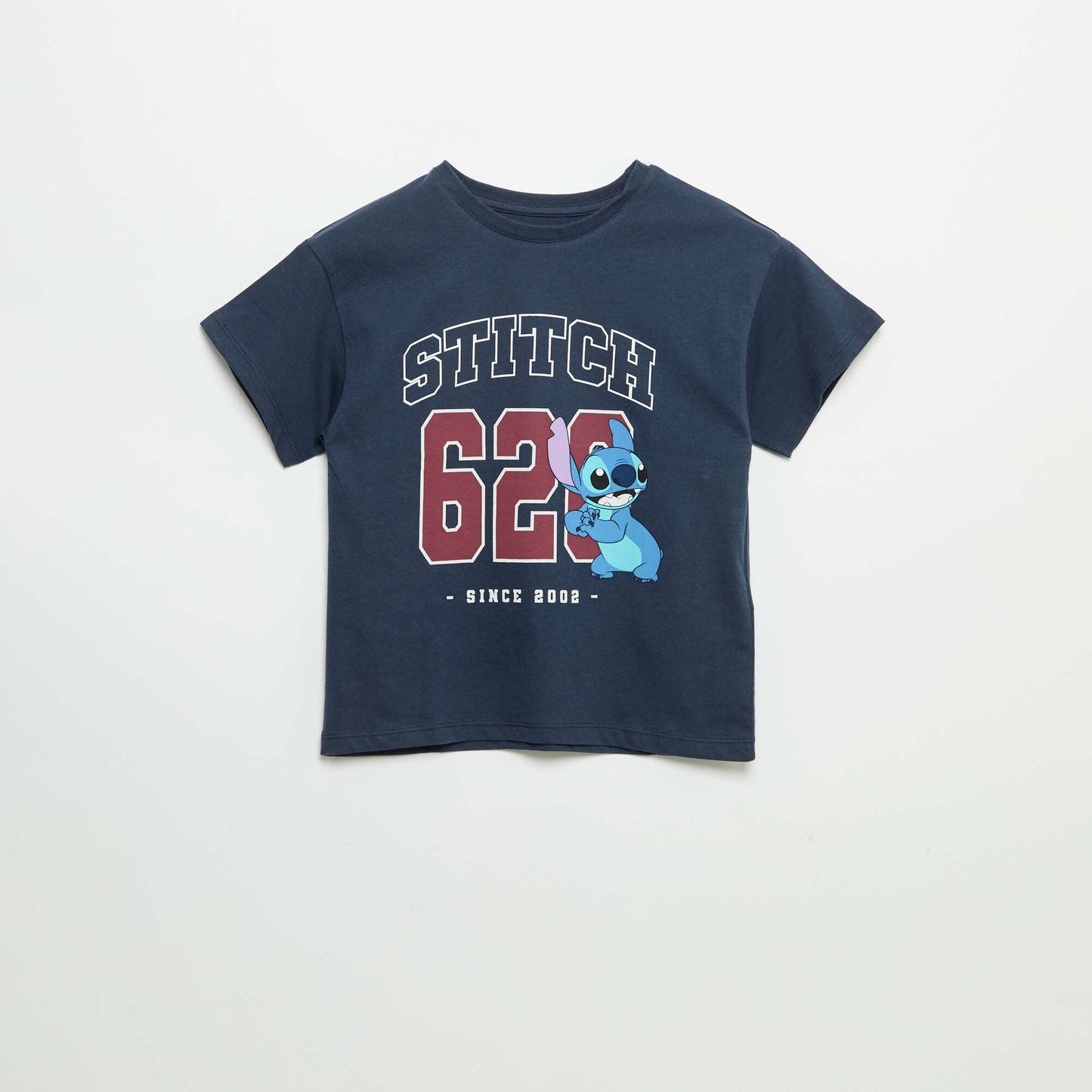 T-shirt 'Disney' 'Stitch' à manches courtes BLEU