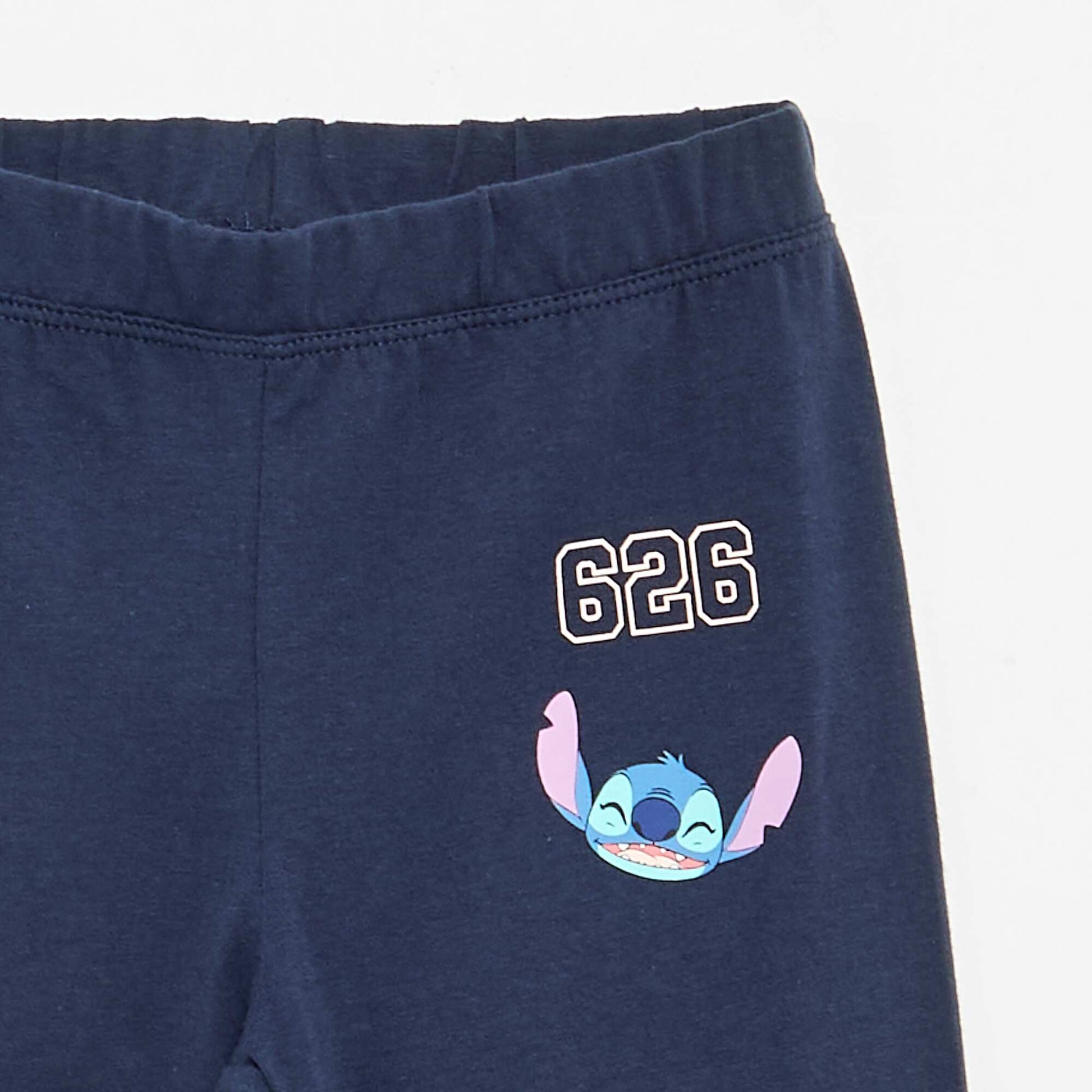Ensemble de jogging 'Disney' en molleton non gratté (french terry) - 2 pièces : sweat + pantalon BLEU