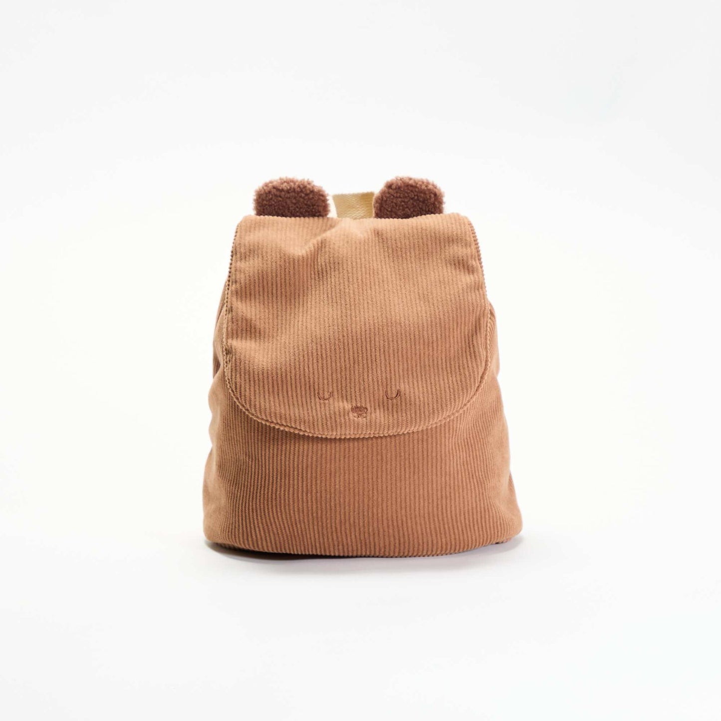Sac à dos aspect animal avec oreilles MARRON