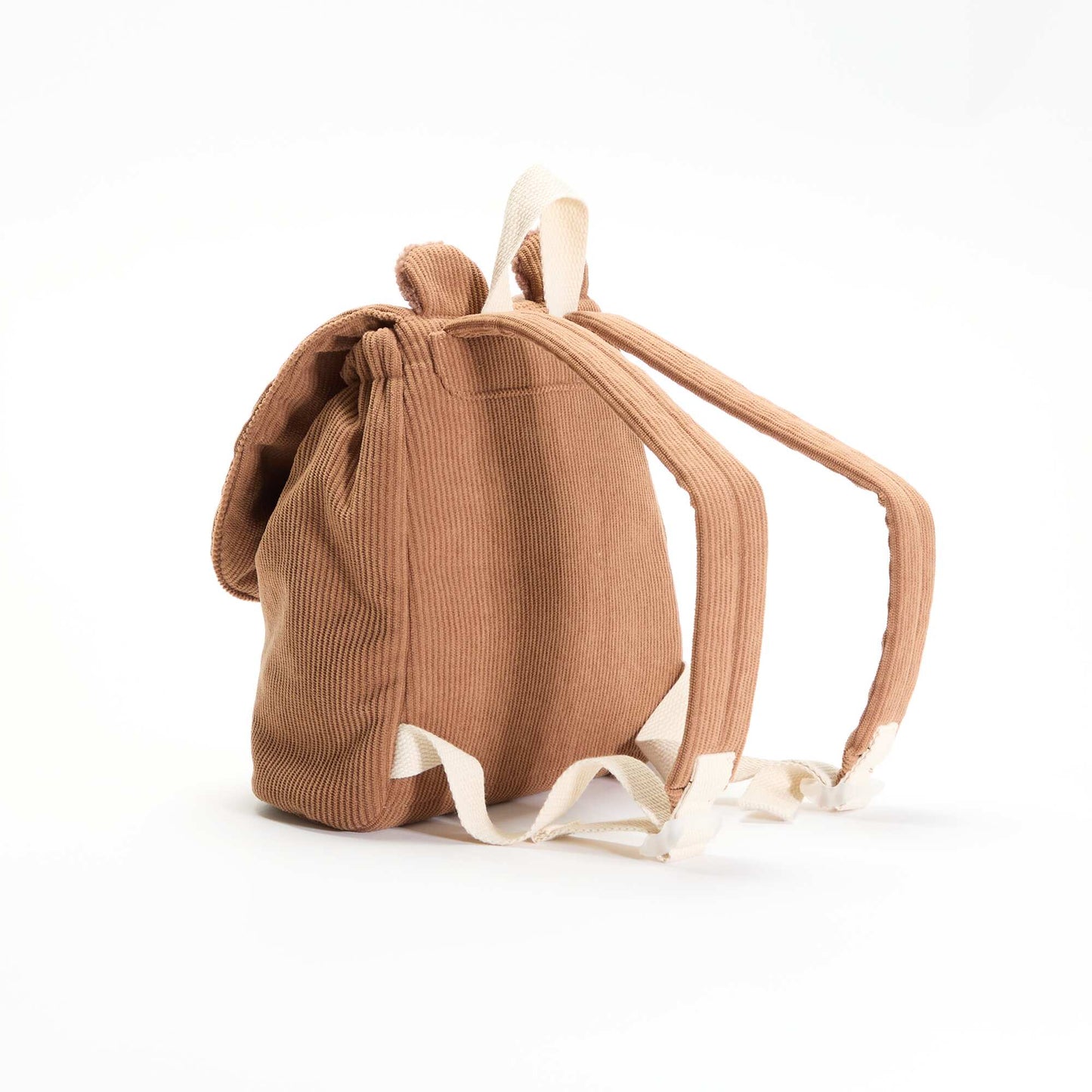 Sac à dos aspect animal avec oreilles MARRON