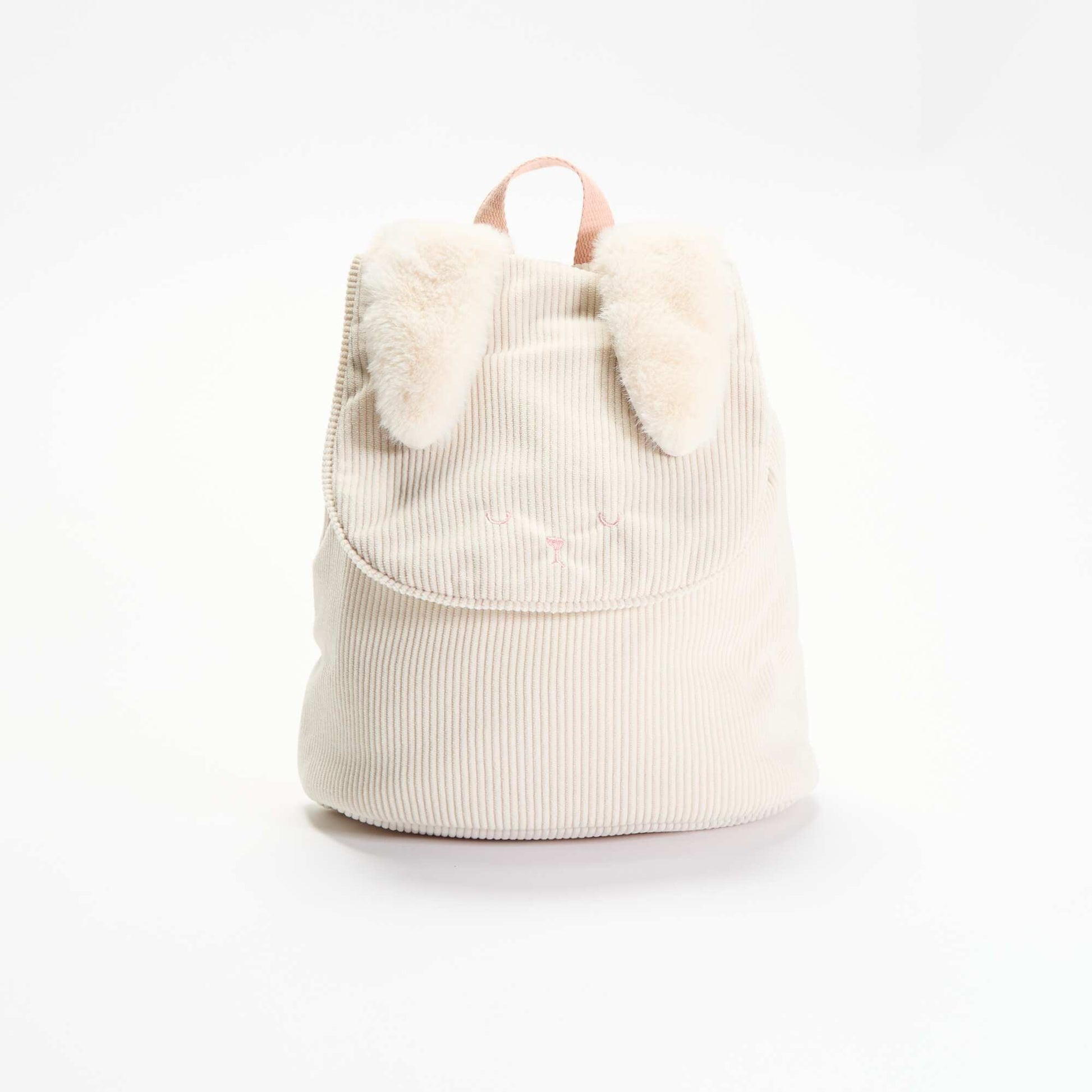 Sac à dos aspect animal avec oreilles BEIGE