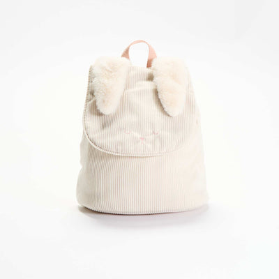 Sac à dos aspect animal avec oreilles BEIGE