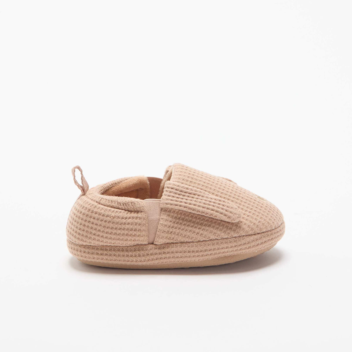 Chaussons en nid d'abeille MARRON