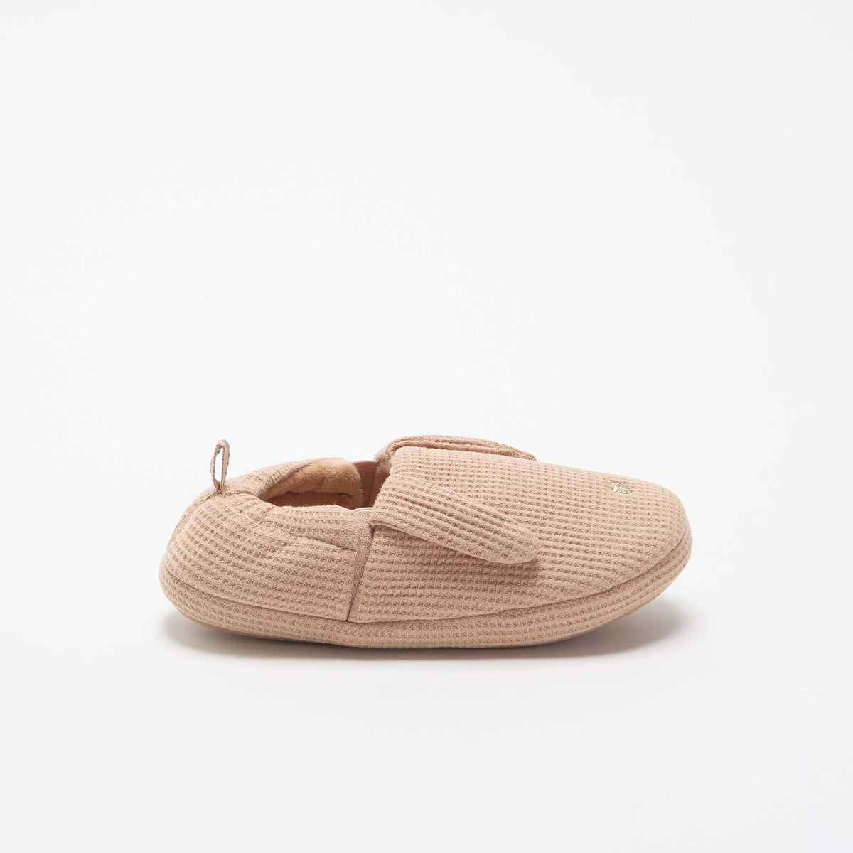 Chaussons en nid d'abeille MARRON