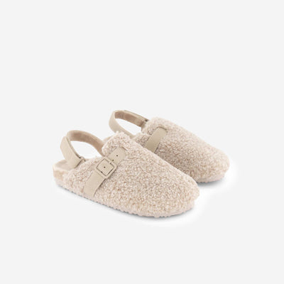 Mules fourrées BEIGE