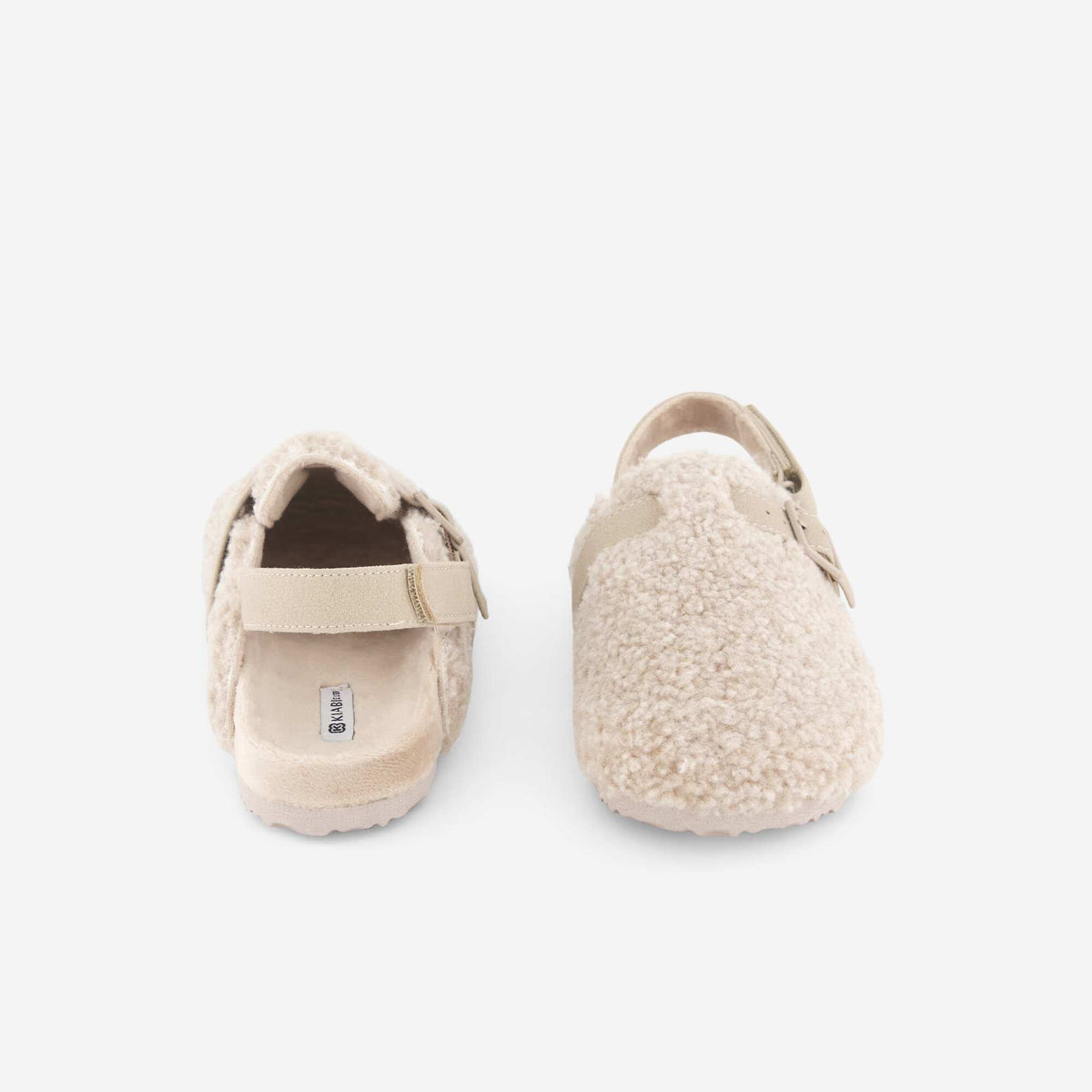Mules fourrées BEIGE