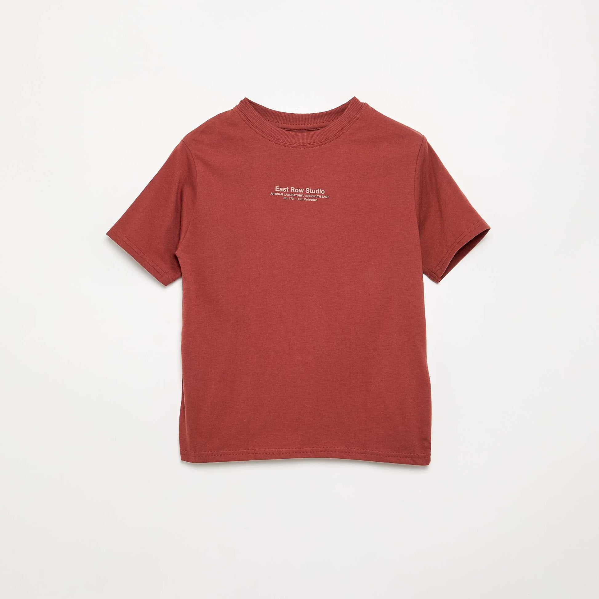 Lot de 2 T-shirts manches courtes imprimés BLEU