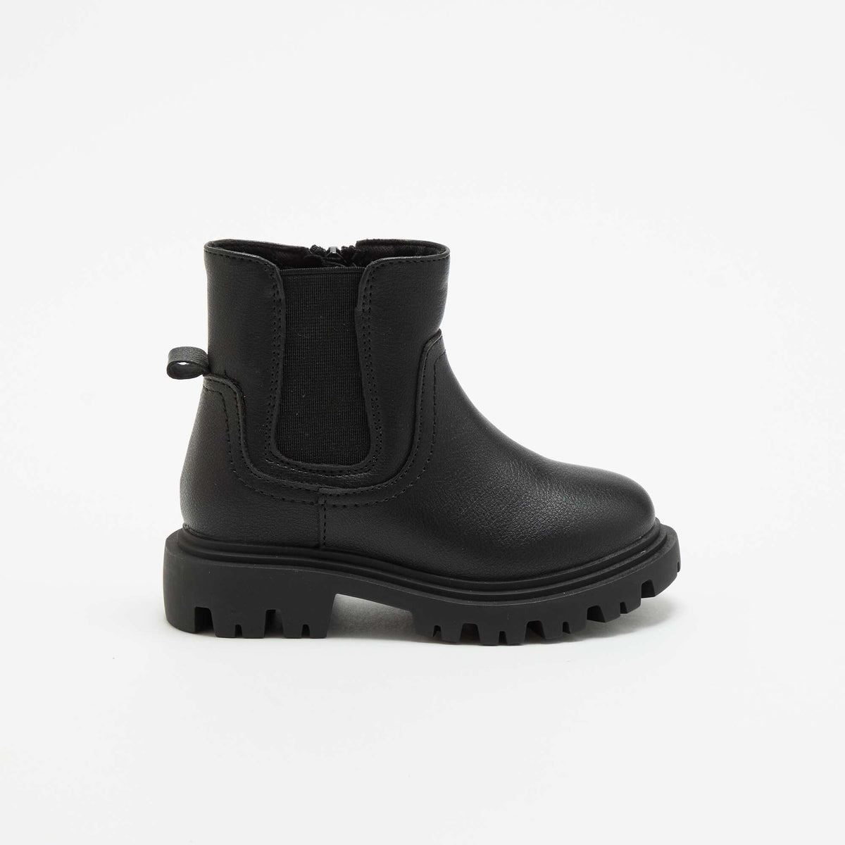 Boots en simili NOIR