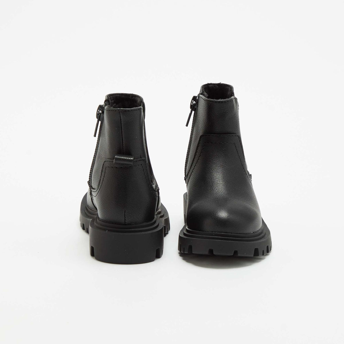 Boots en simili NOIR