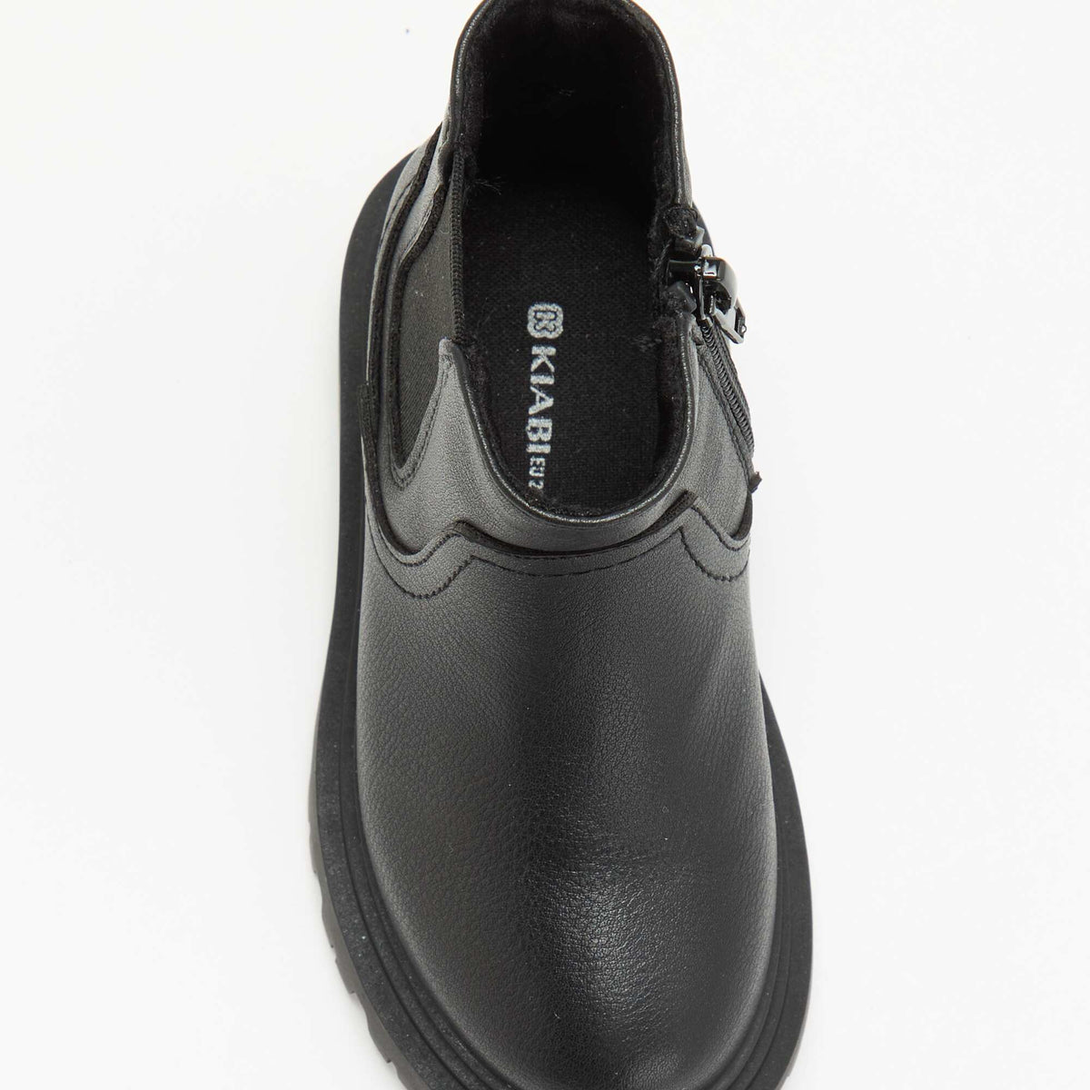 Boots en simili NOIR
