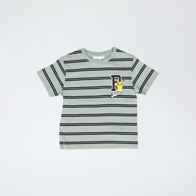 T-shirt imprimé 'Pokémon' à manches courtes BLEU