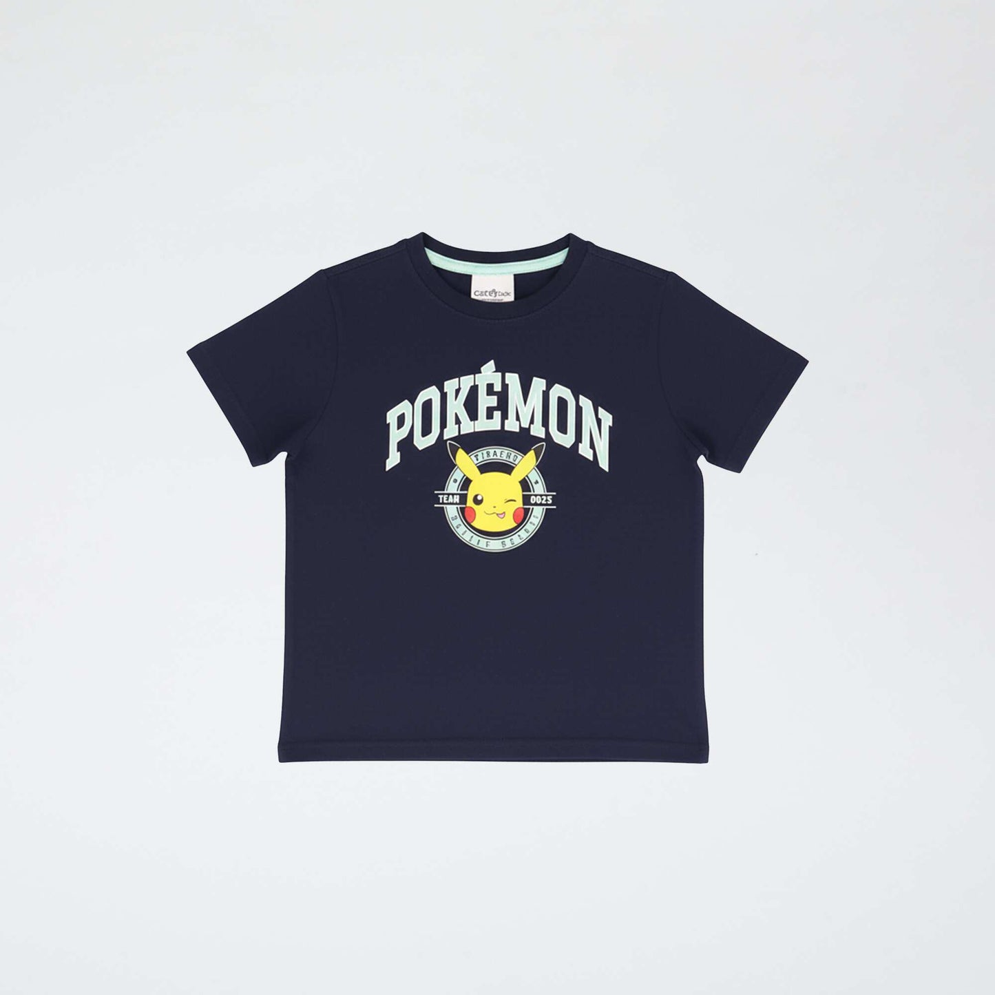 T-shirt imprimé 'Pokémon' à manches courtes BLEU