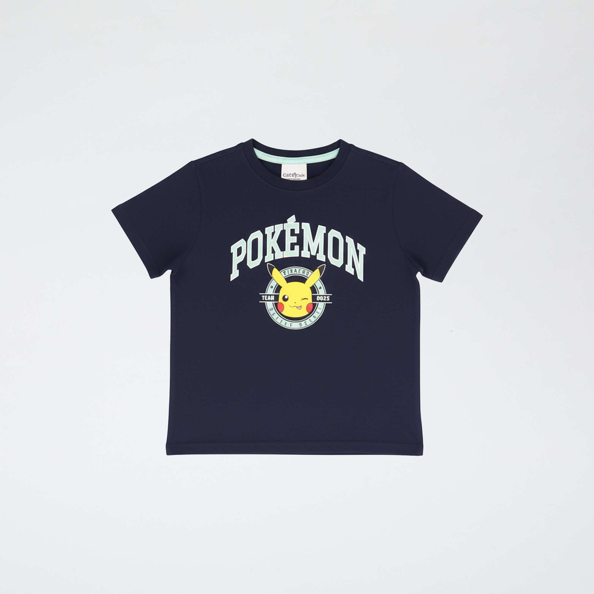 T-shirt imprimé 'Pokémon' à manches courtes BLEU