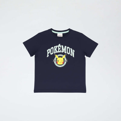 T-shirt imprimé 'Pokémon' à manches courtes BLEU