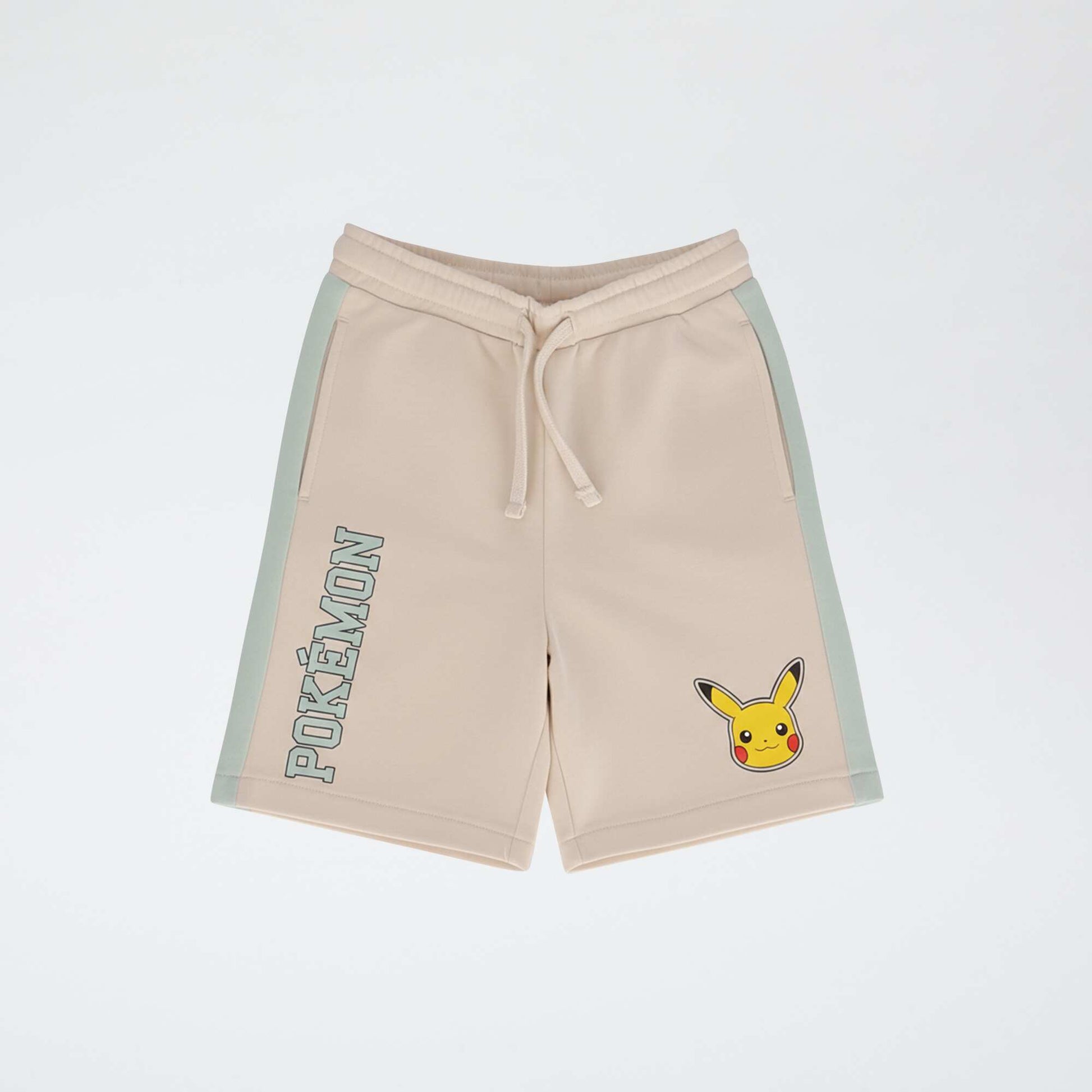 Short imprimé 'Pokémon' 'Pikachu' BEIGE
