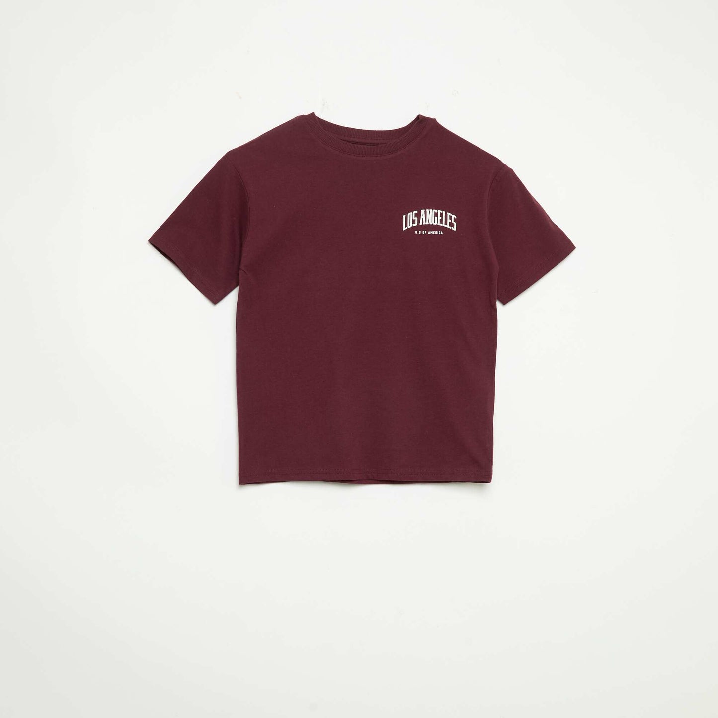 Pyjama 2 pièces - T-shirt manches courtes + pantalon ROUGE