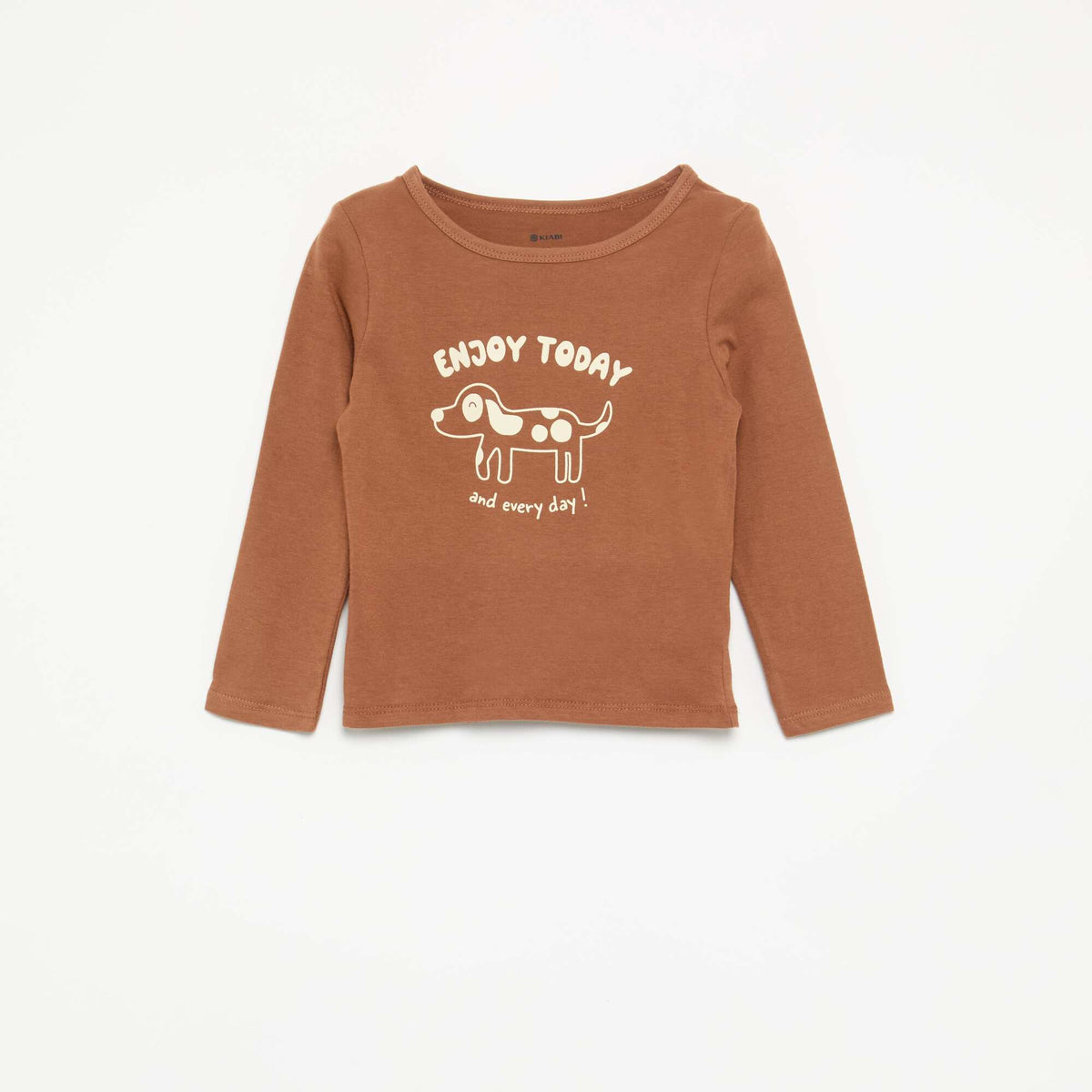 Pyjama 2 pièces en jersey MARRON