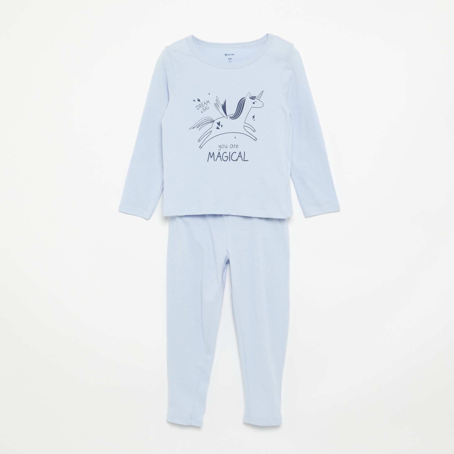 Pyjama 2 pièces en jersey BLEU