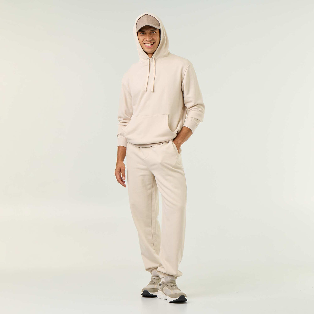 Sweat en molleton léger GRIS