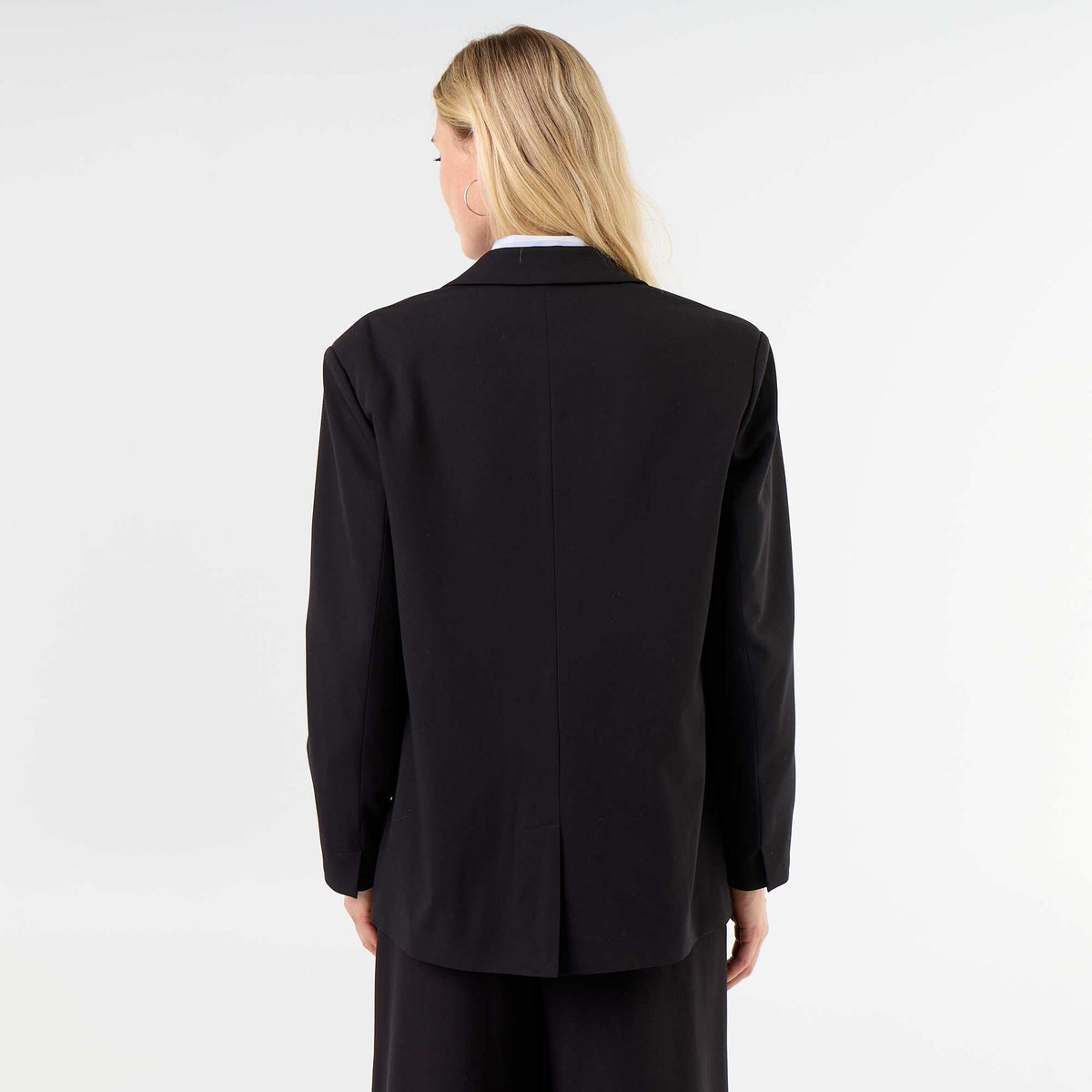 Veste de tailleur longue NOIR
