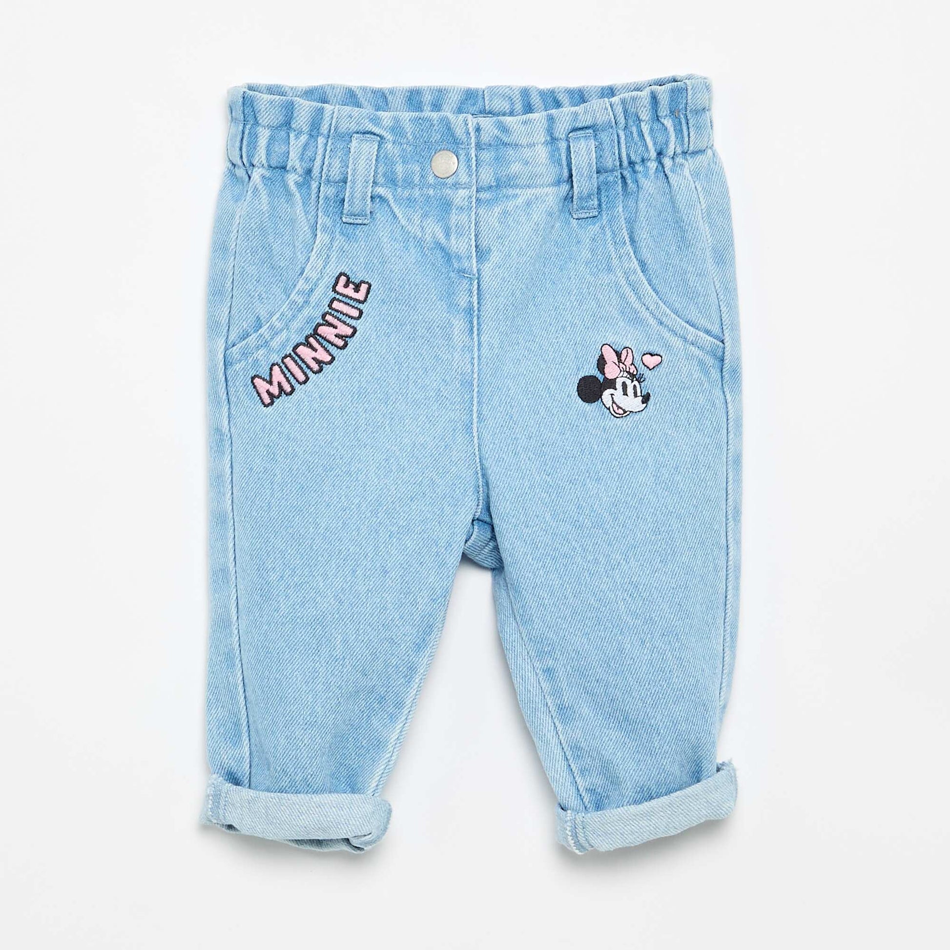 Pantalon 'Disney' en denim BLEU