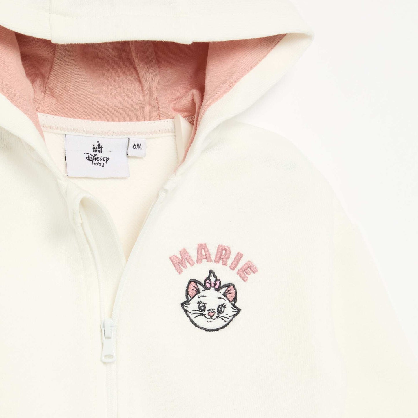Ensemble 3 pièces 'Disney' - sweat-shirt à capuche + T-shirt + legging ROSE