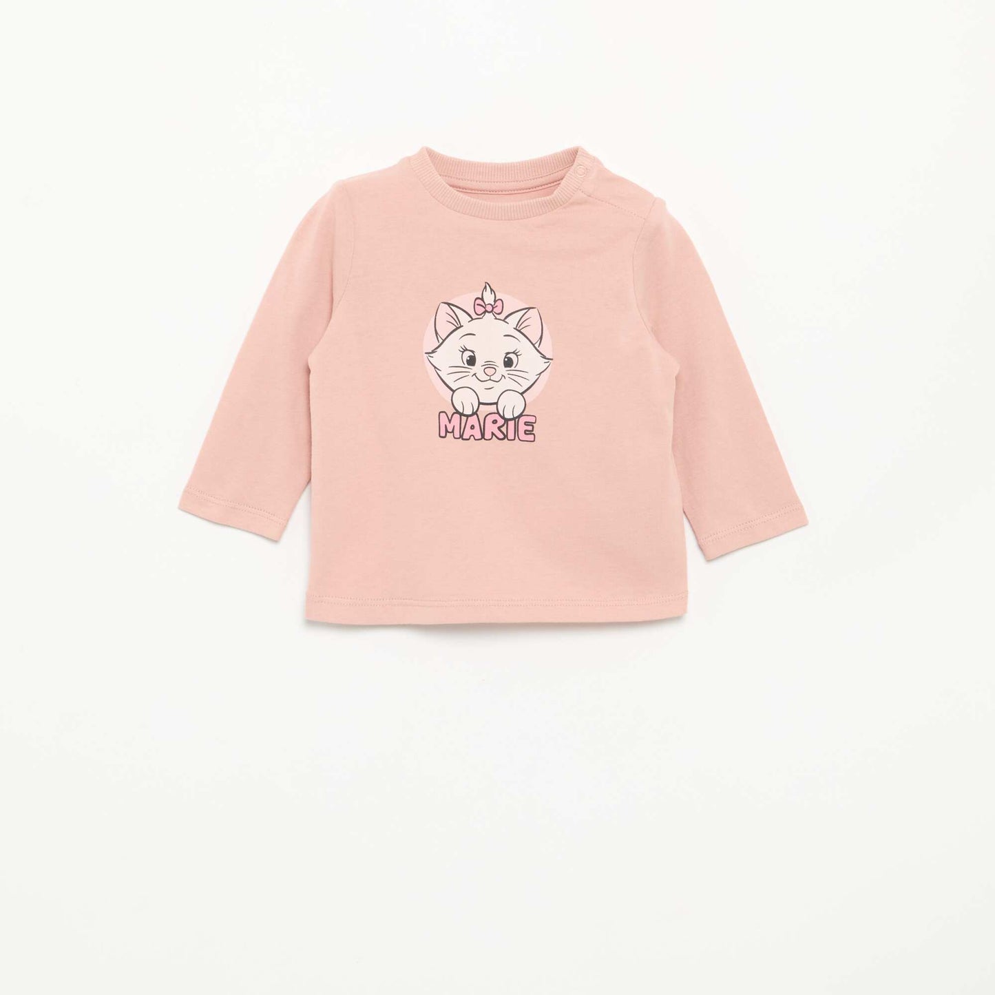 Ensemble 3 pièces 'Disney' - sweat-shirt à capuche + T-shirt + legging ROSE