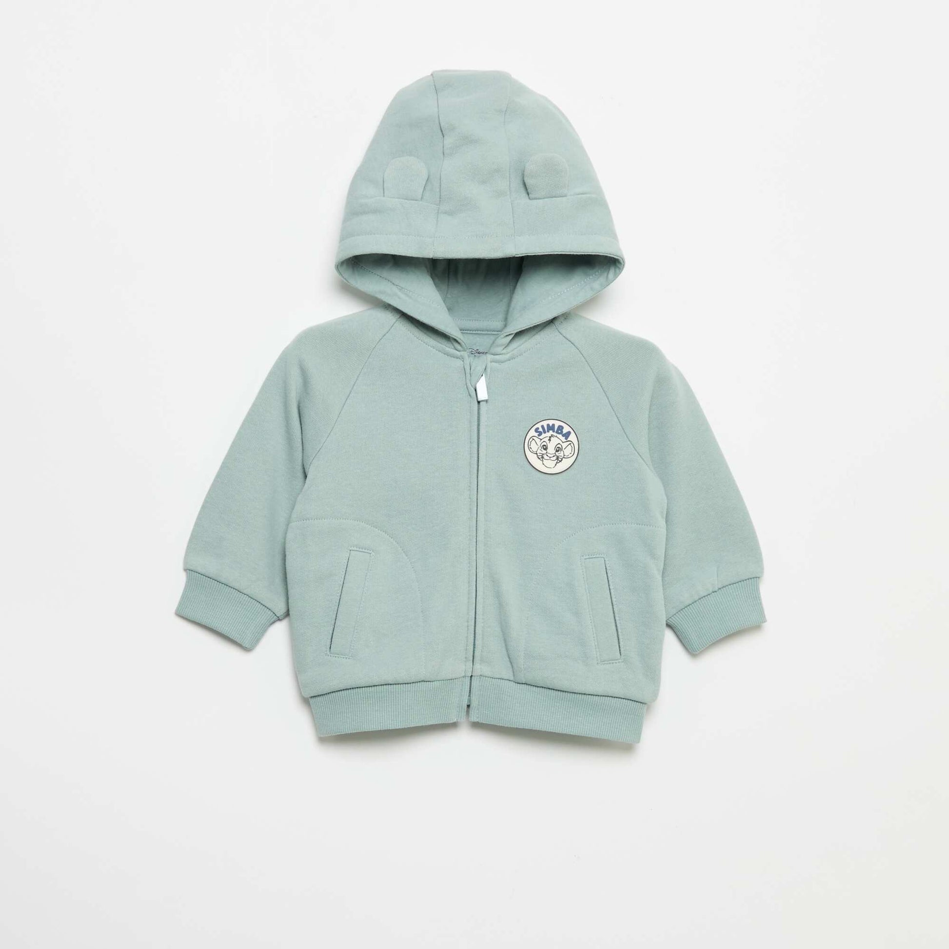 Ensemble 3 pièces 'Disney' -  Sweat + pantalon + T-shirt manches longues VERT