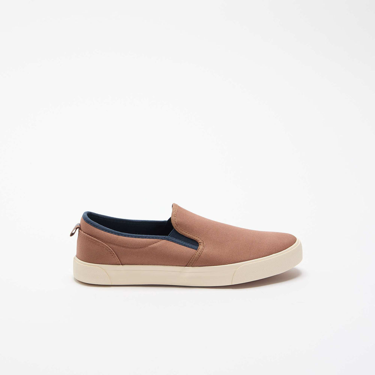Baskets basses slip-on MARRON