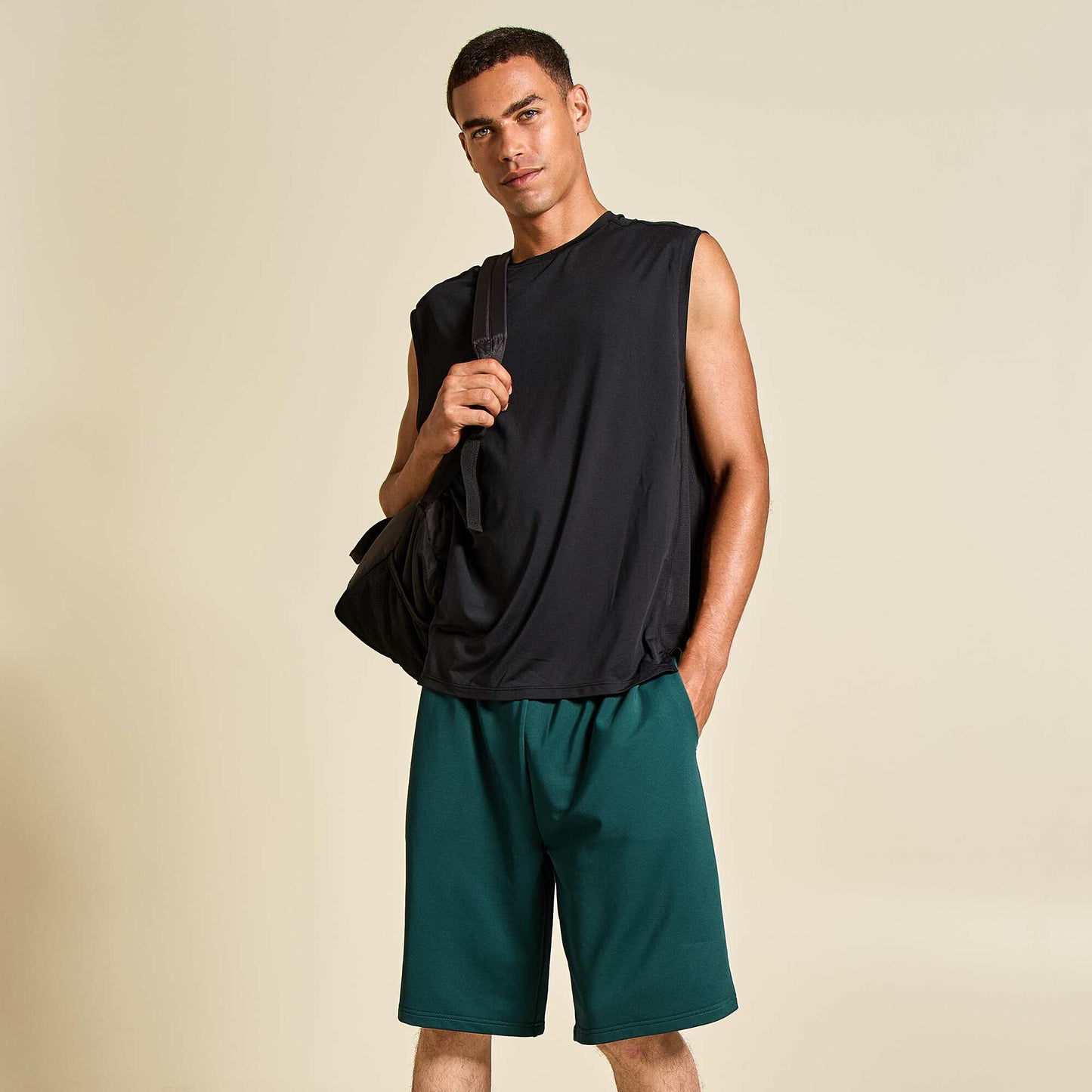 Short de sport VERT