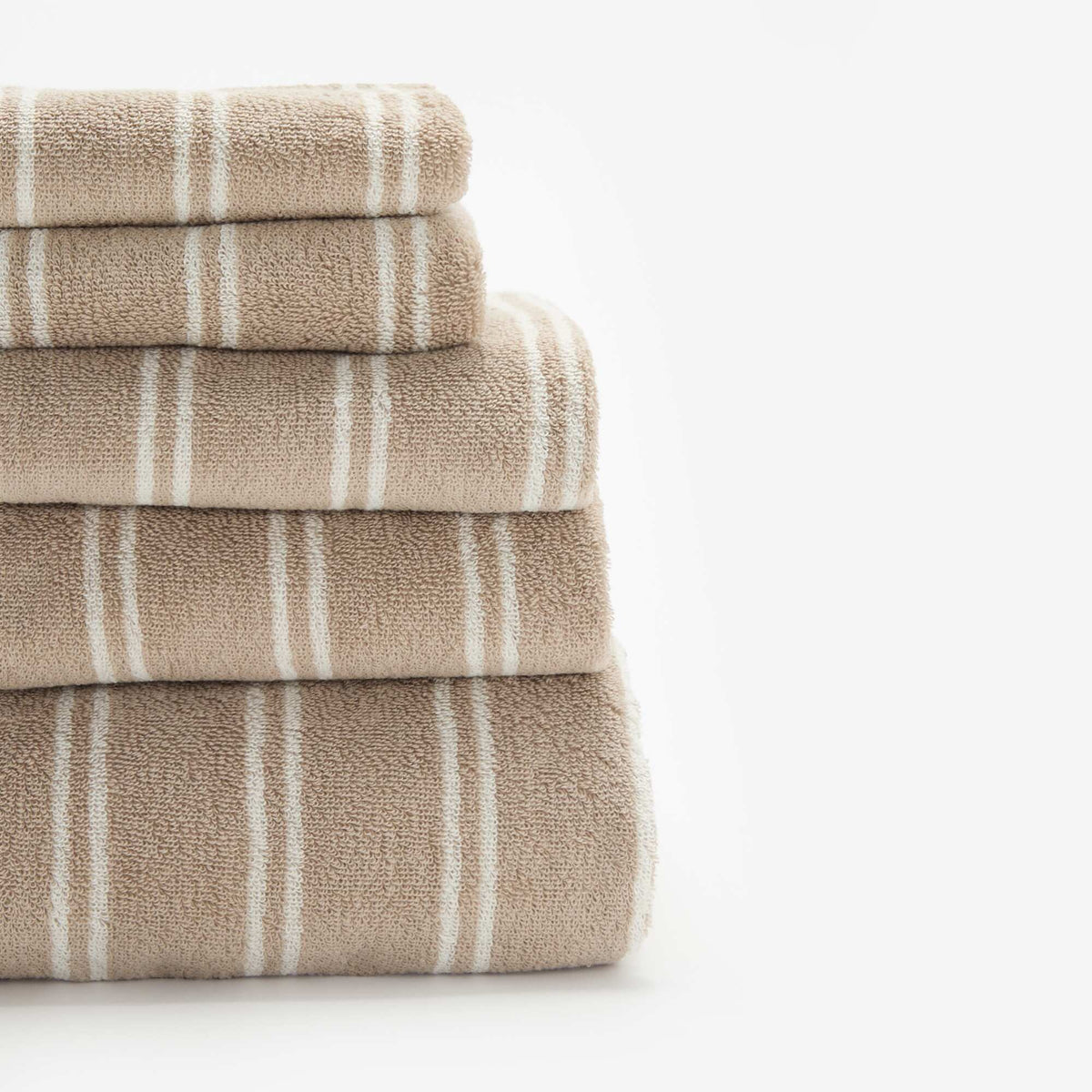 Serviette de bain 70 x 130 cm BEIGE