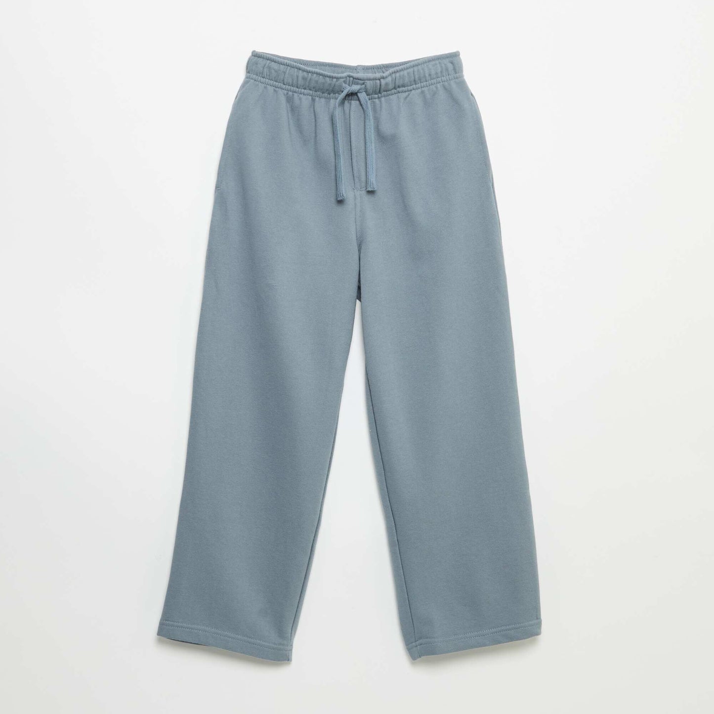 Pantalon de jogging uni en French Terry BLEU