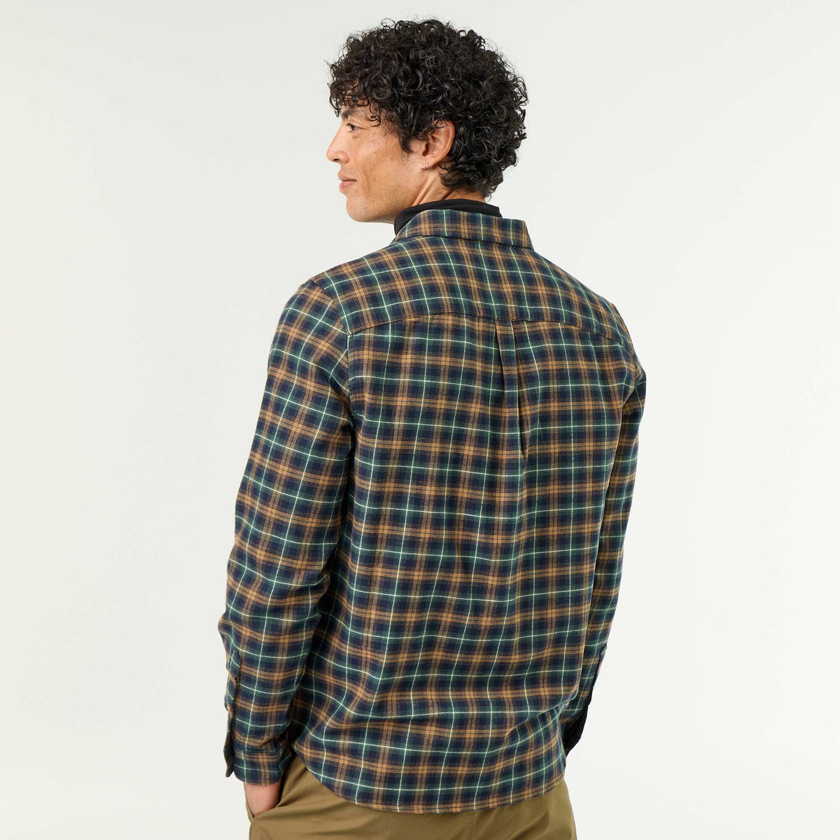 Chemise à carreaux VERT