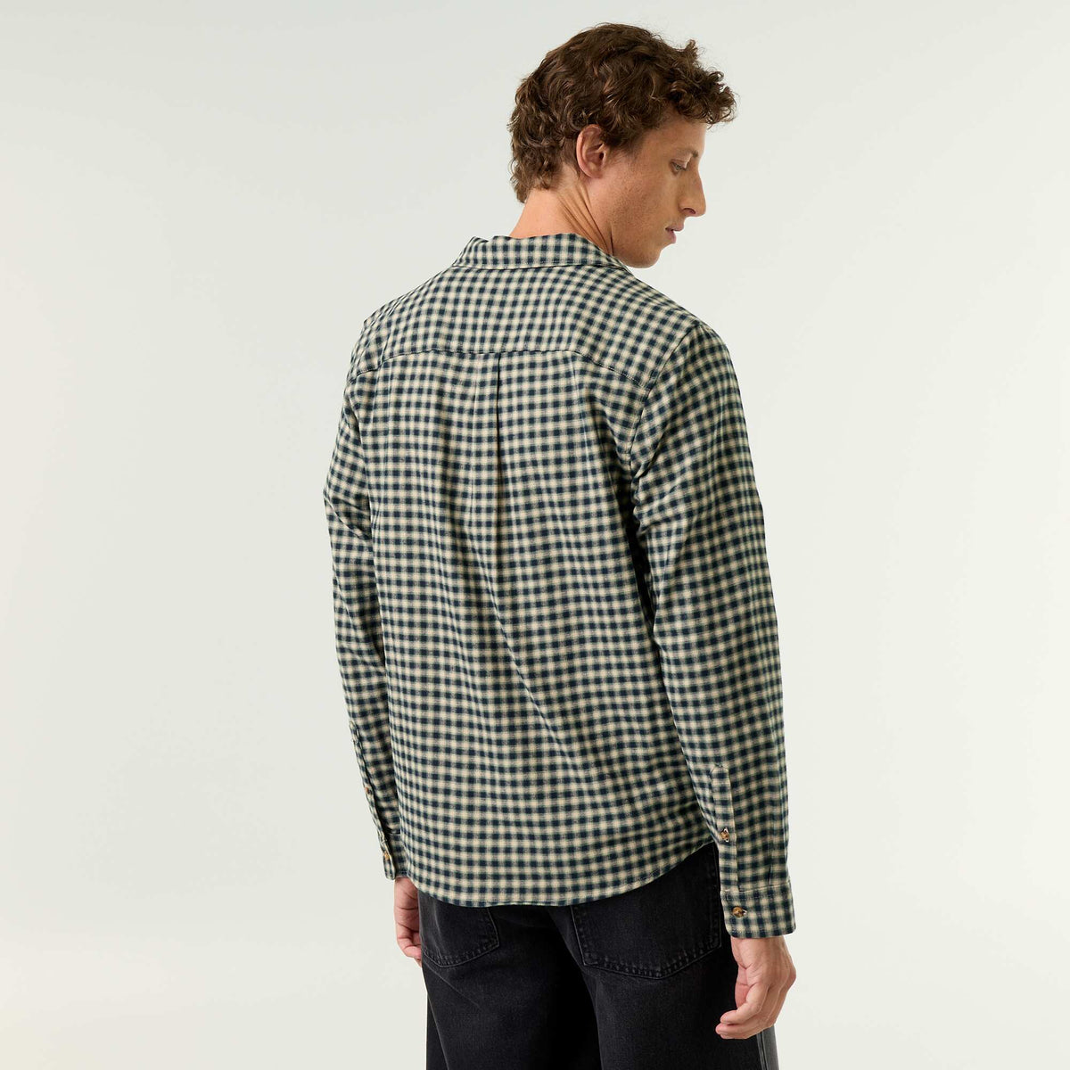 Chemise à carreaux VERT