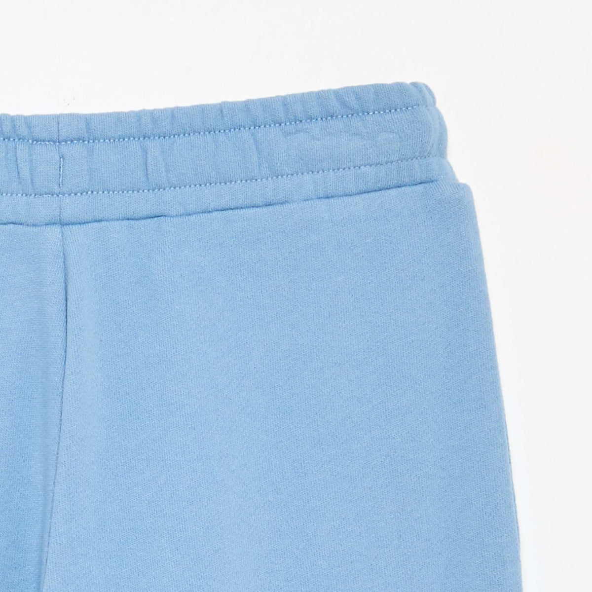 Pantalon wide leg uni BLEU