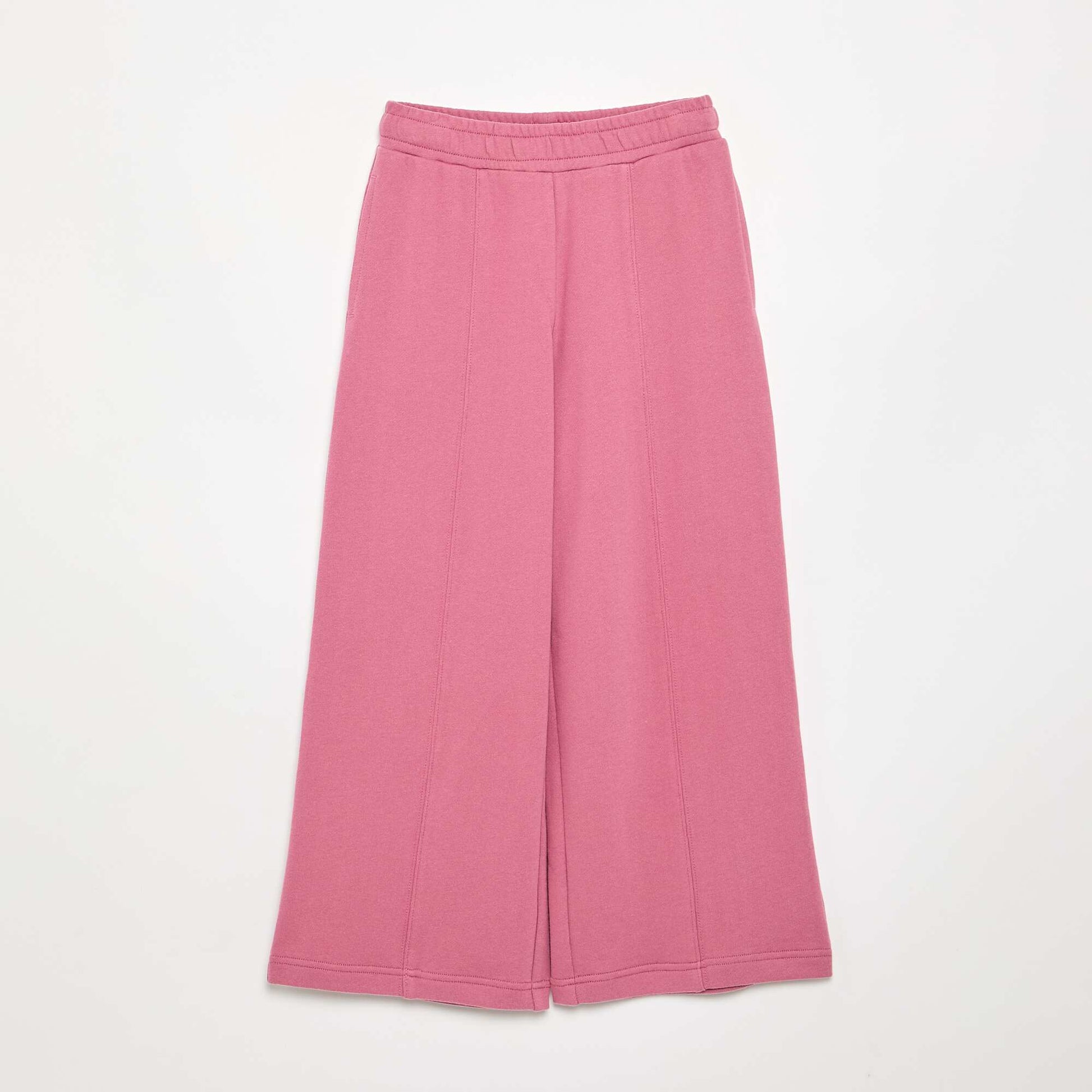 Pantalon wide leg uni ROSE