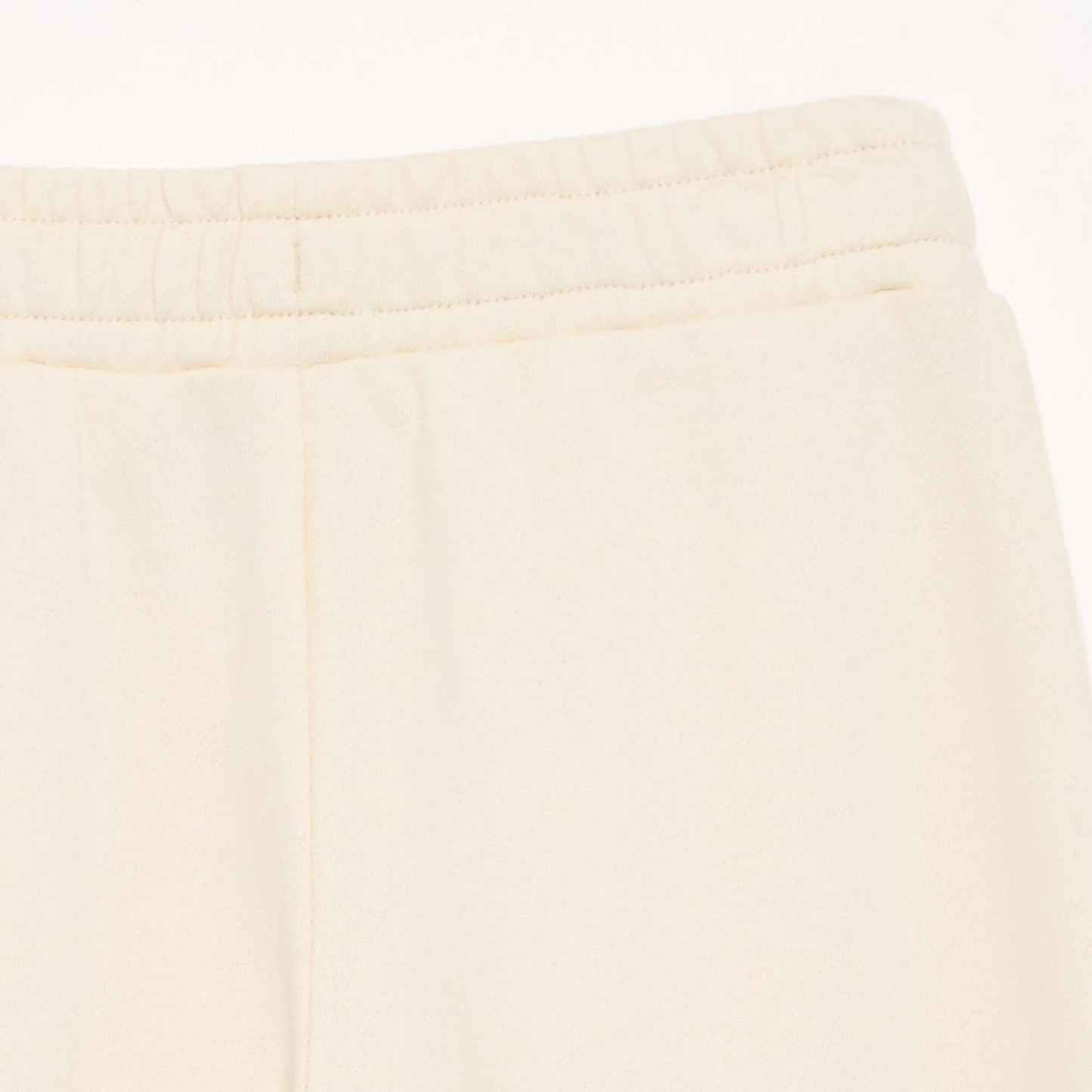 Pantalon wide leg uni ECRU