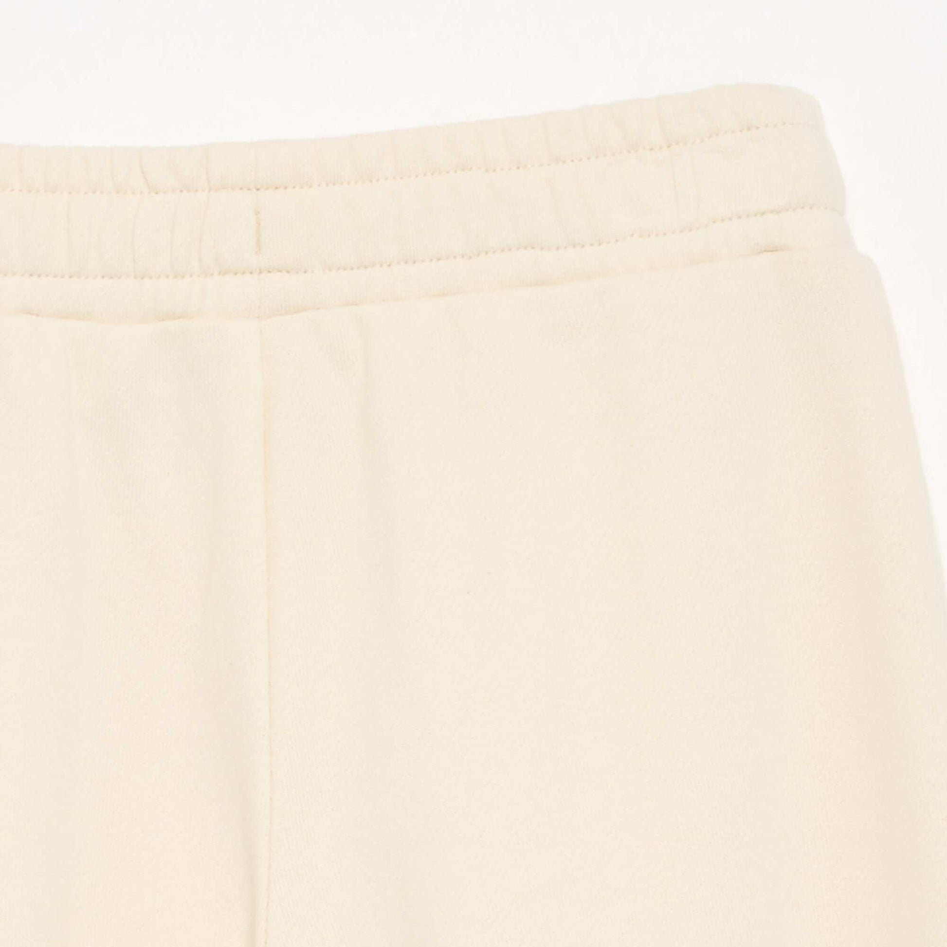 Pantalon wide leg uni ECRU