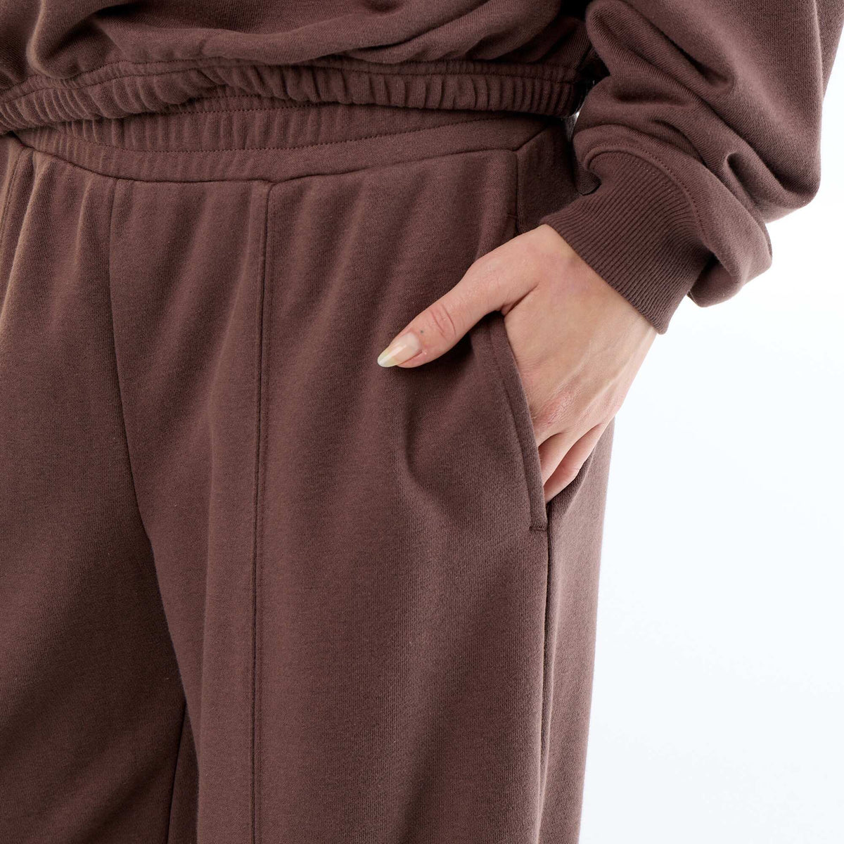 Jogging de sport large MARRON