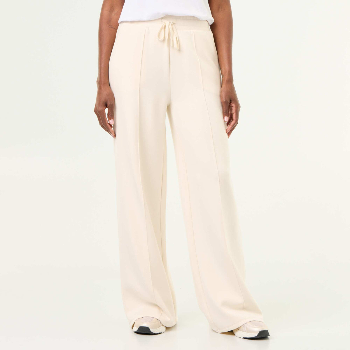 Pantalon large soft touch BEIGE