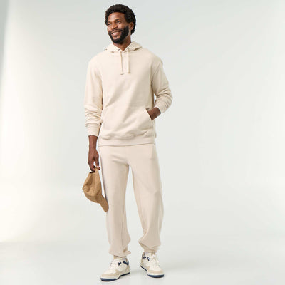 Pantalon jogging léger uni GRIS
