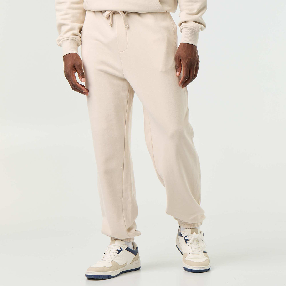 Pantalon jogging léger uni GRIS