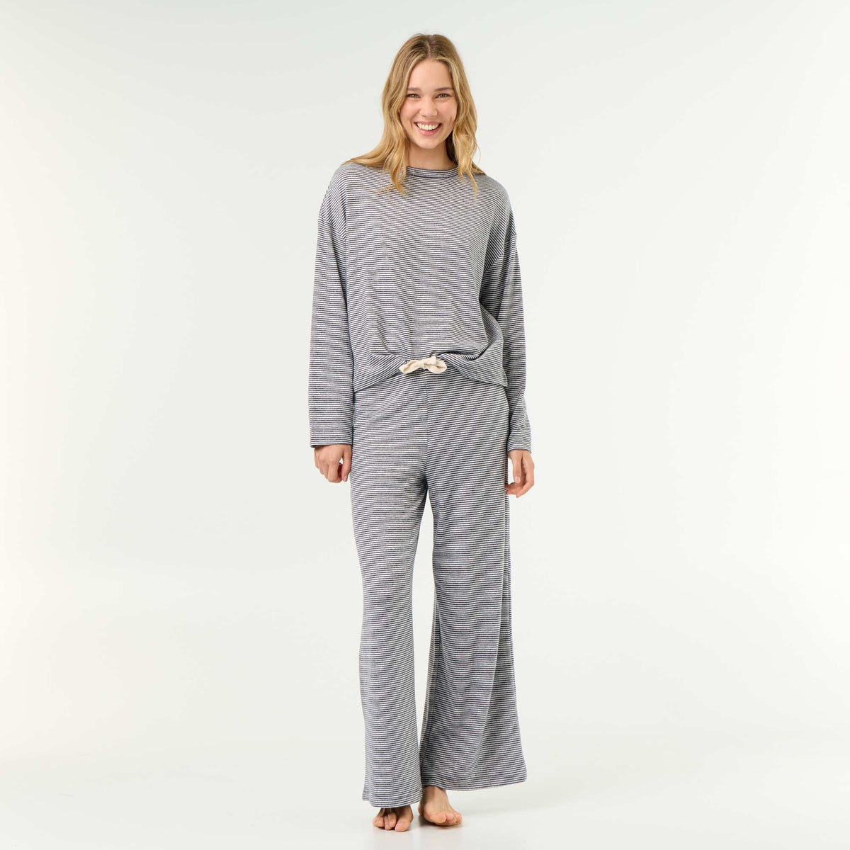 Pyjama 2 pièces - Sweat + pantalon BLEU