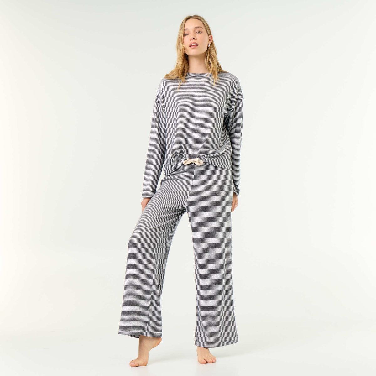 Pyjama 2 pièces - Sweat + pantalon BLEU