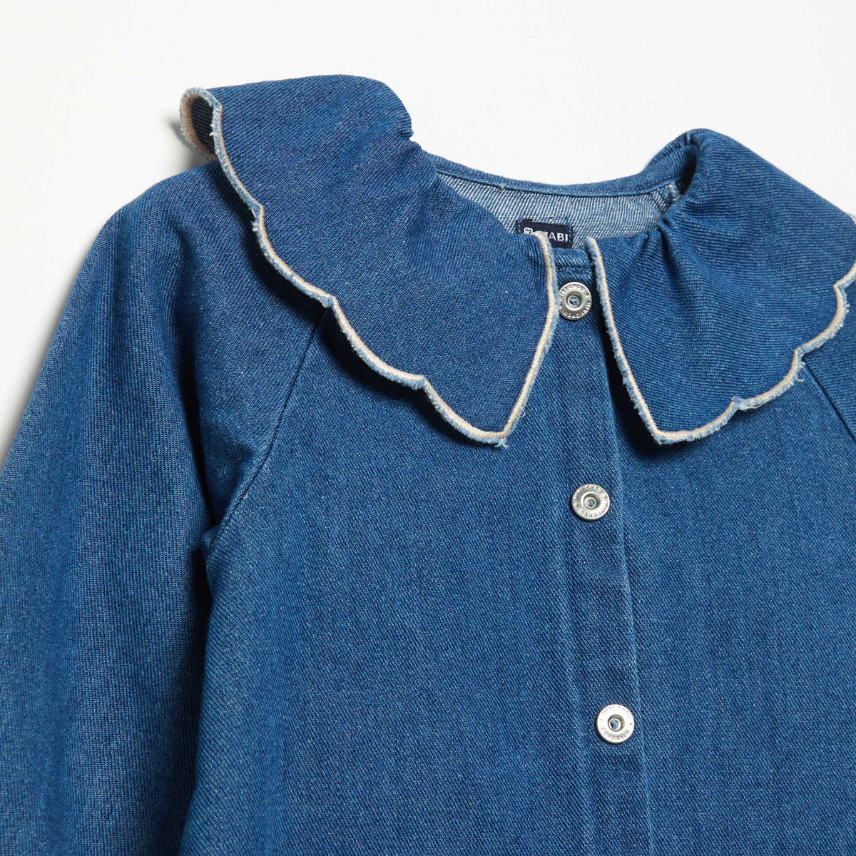 Robe en denim BLEU