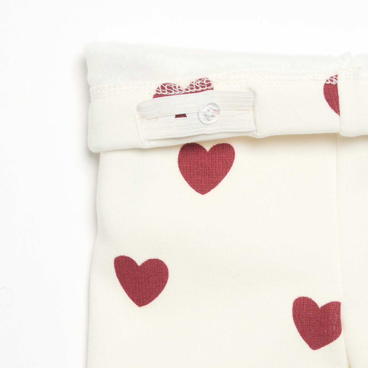 Legging en molleton BLANC