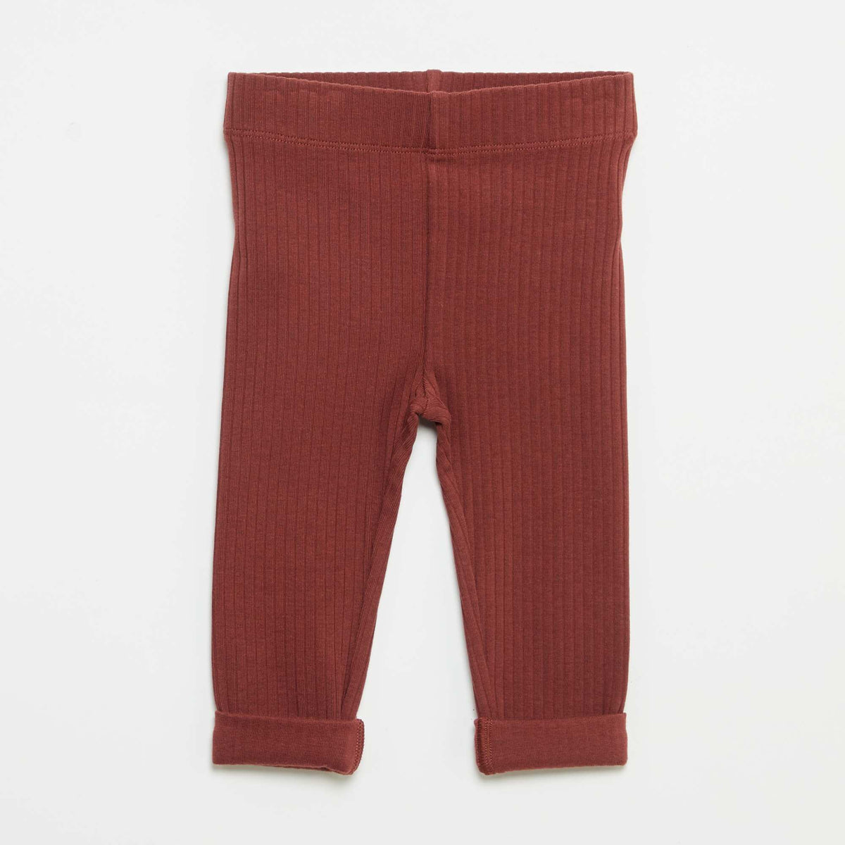Lot de 2 leggings en rib BEIGE