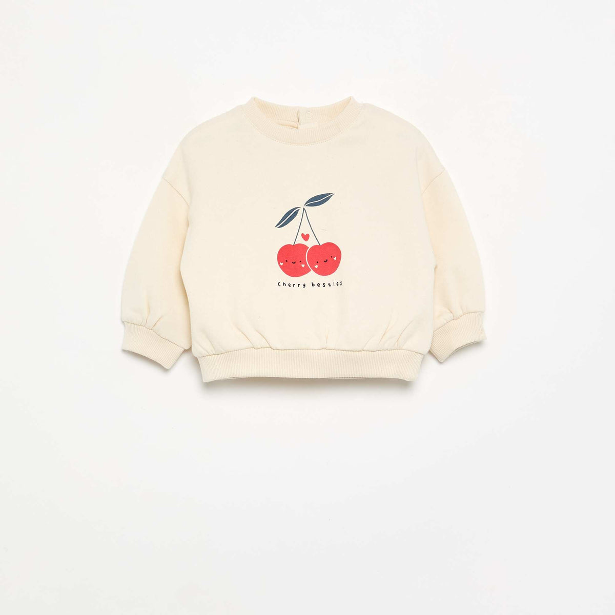 Ensemble sweat imprimé + legging BLANC