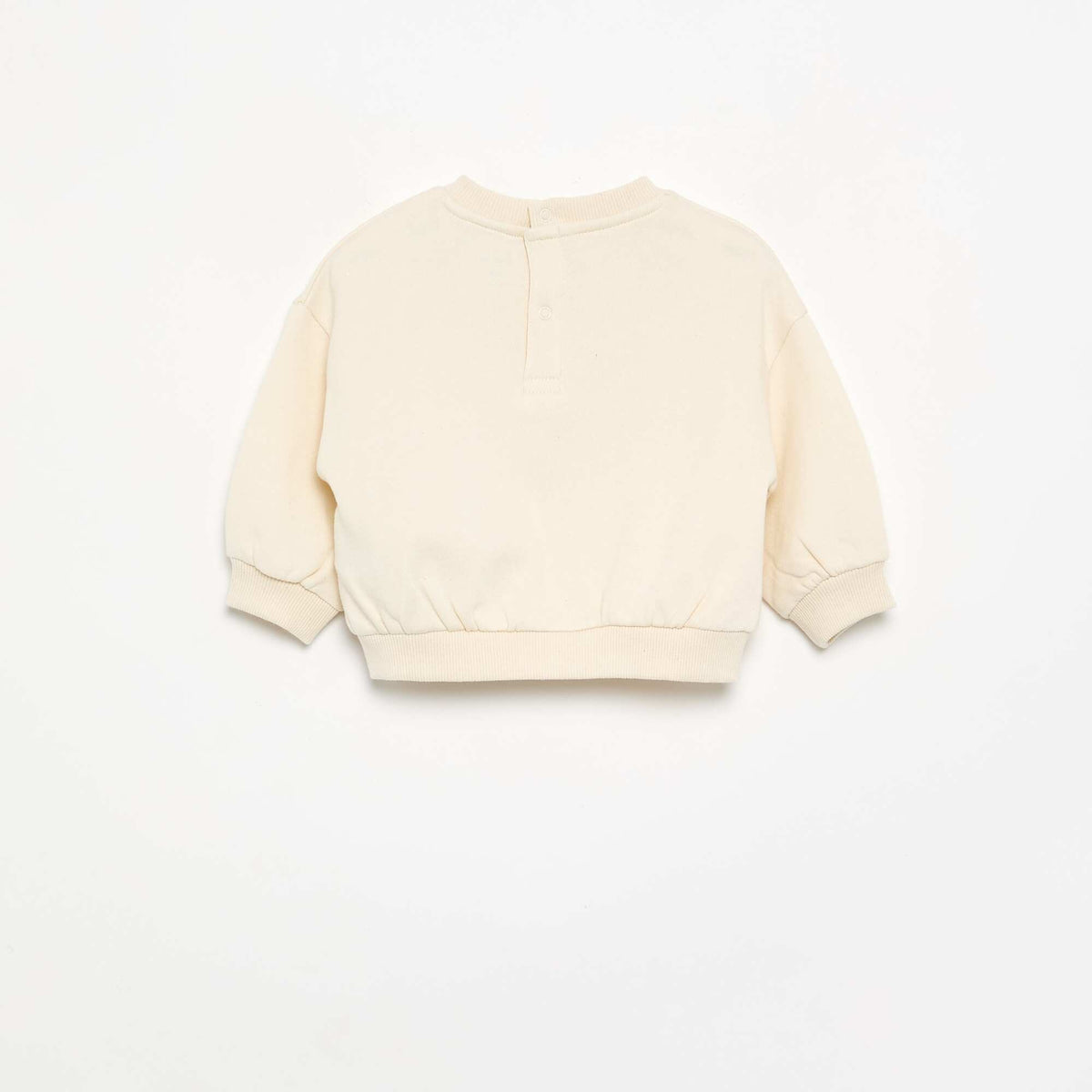 Ensemble sweat imprimé + legging BLANC