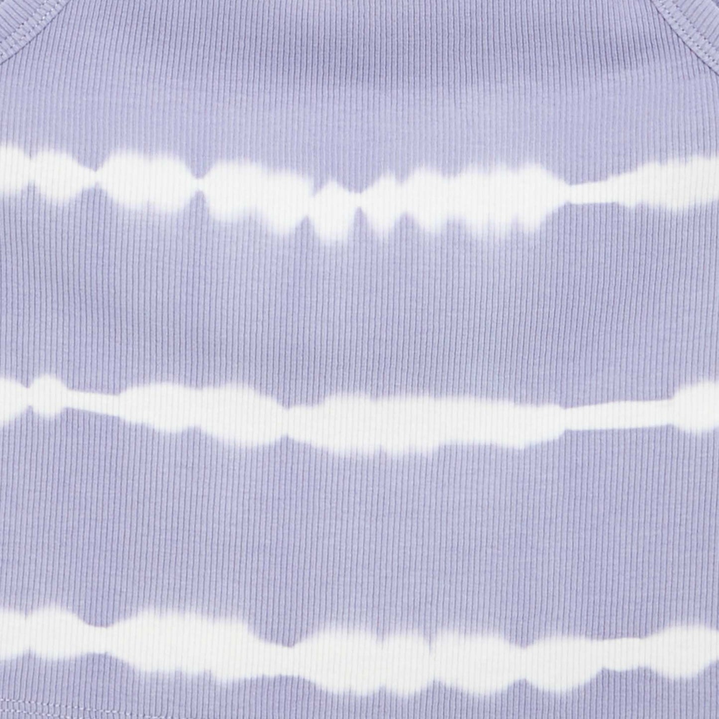 Débardeur avec imprimé rayé tie and dye VIOLET